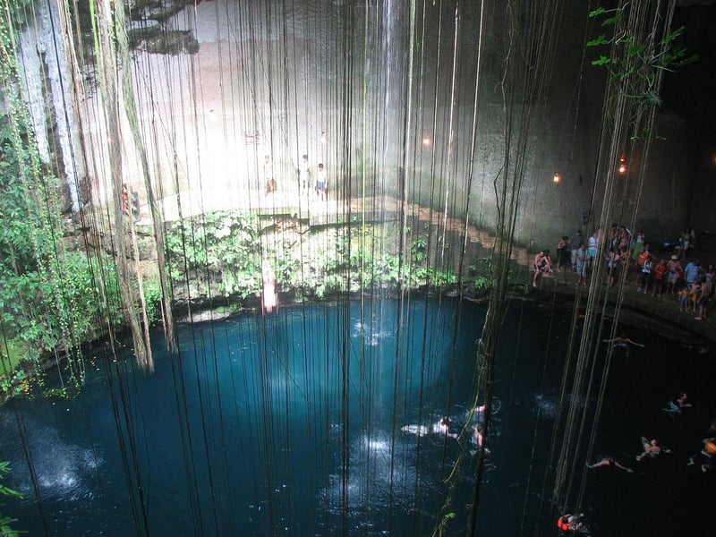 Cenote in Mexico